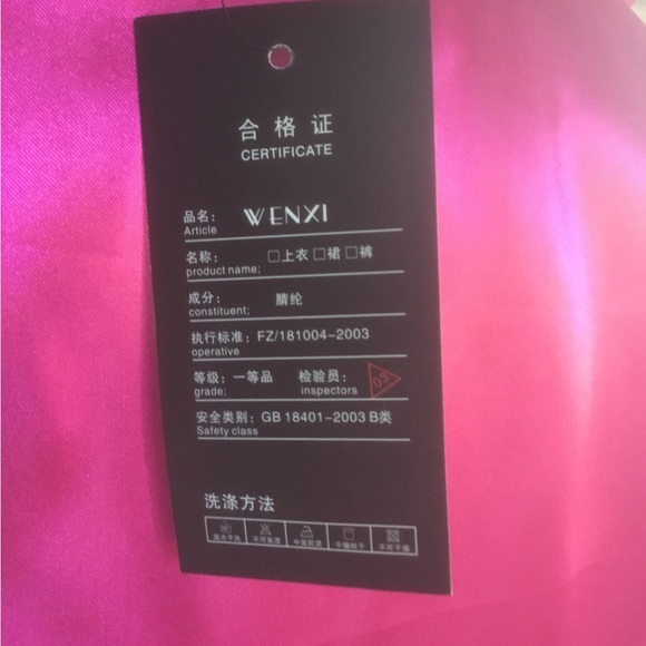 Wenxi Pink Faux Fur Jacket Fuchsia Coat XL 💝 NWT 💖 - Picture 9 of 16